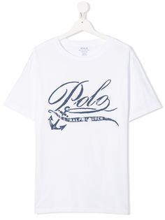 Ralph Lauren Kids футболка с логотипом