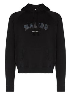 Saint Laurent худи Malibu с логотипом