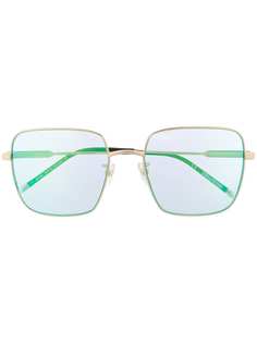 Zadig&Voltaire солнцезащитные очки Pilote Carre в массивной оправе