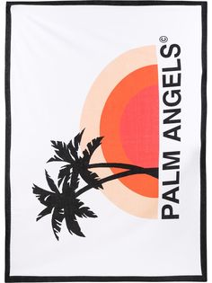Palm Angels пляжное полотенце
