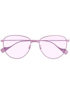 Balenciaga Eyewear солнцезащитные очки в круглой оправе с затемненными линзами