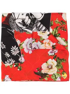 Preen By Thornton Bregazzi шарф Ritsuko с принтом
