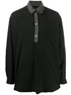 Yohji Yamamoto Pre-Owned рубашка свободного кроя