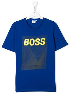BOSS Kidswear футболка с логотипом