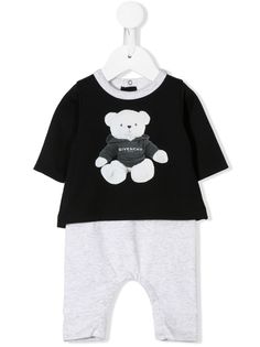 Givenchy Kids ромпер с логотипом