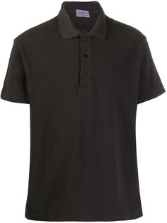 Yohji Yamamoto рубашка-поло с короткими рукавами