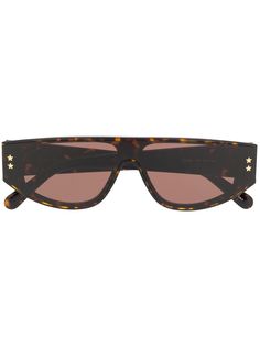 Stella McCartney Eyewear солнцезащитные очки в оправе черепаховой расцветки