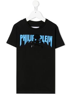 Philipp Plein футболка с декором Skull