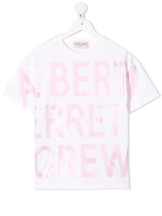 Alberta Ferretti Kids футболка с логотипом