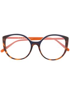 Marni Eyewear очки в оправе кошачий глаз черепаховой расцветки