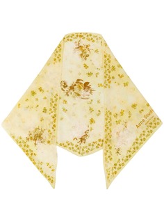 Acne Studios шарф с цветочным принтом
