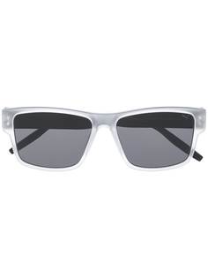 Puma солнцезащитные очки в квадратной прозрачной оправе