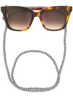 M Missoni солнцезащитные очки в оправе черепаховой расцветки