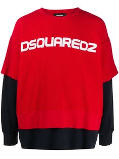 Dsquared2 многослойная толстовка из джерси