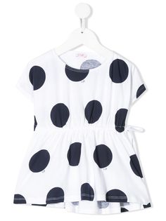 Il Gufo топ в горох с кулиской