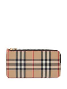 Burberry кошелек в клетку Vintage Check