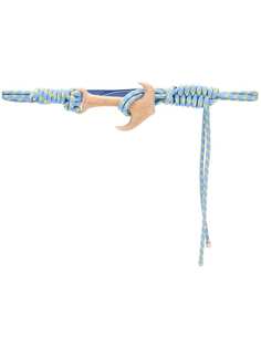 Ermanno Scervino ремень с пряжкой в виде якоря