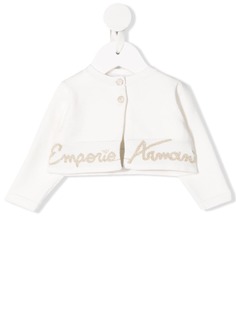 Emporio Armani Kids кардиган с логотипом