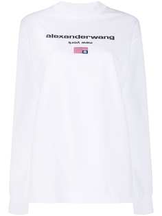 Alexander Wang толстовка с логотипом