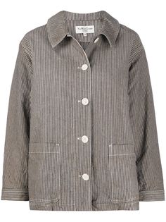 YMC куртка оверсайз в полоску