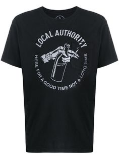Local Authority футболка с графичным принтом