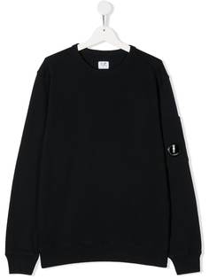 Cp Company Kids толстовка с линзой на рукаве