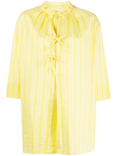 Aspesi расклешенная блузка в полоску