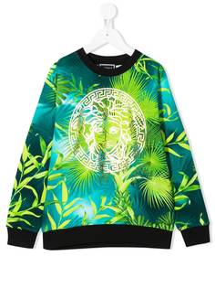 Versace Kids джемпер с принтом