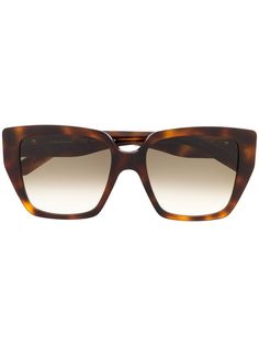 Salvatore Ferragamo солнцезащитные очки SF968S в квадратной оправе