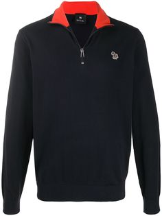 PS Paul Smith толстовка с воротником на молнии