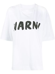 Marni футболка с логотипом