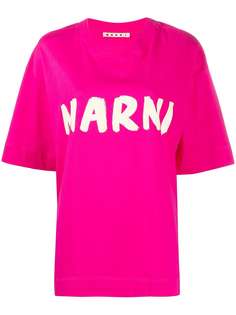 Marni футболка с логотипом