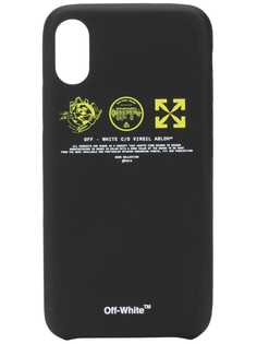 Off-White чехол для iPhone с логотипом