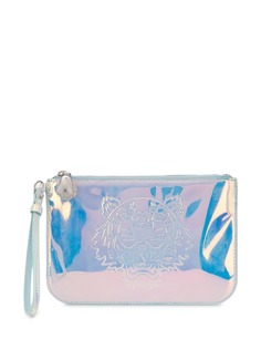 Kenzo клатч A5 Tiger с голографическим эффектом