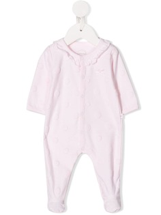 Absorba dotted ruffle-trimmed pajama