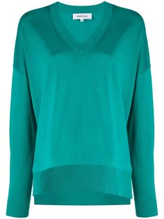 Enföld джемпер оверсайз с V-образным вырезом