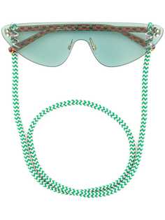 MISSONI EYEWEAR солнцезащитные очки на шнурке