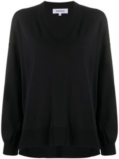 Enföld джемпер оверсайз с V-образным вырезом