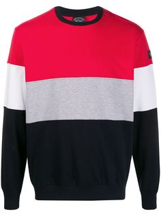 Paul & Shark толстовка в стиле колор-блок Paul&Shark