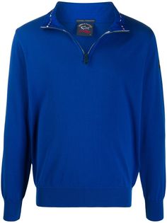 Paul & Shark толстовка с воротником на молнии Paul&Shark