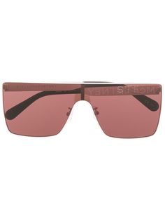 Stella McCartney Eyewear солнцезащитные очки в массивной квадратной оправе