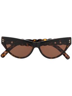 Stella McCartney Eyewear солнцезащитные очки в оправе кошачий глаз