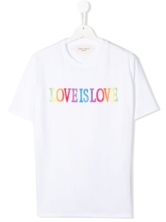Alberta Ferretti Kids футболка Love Is Love
