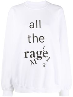 Maison Margiela толстовка All The Rage с круглым вырезом