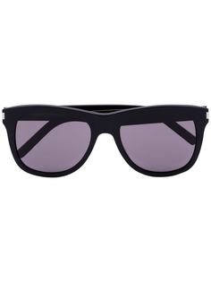 Saint Laurent Eyewear солнцезащитные очки в круглой оправе