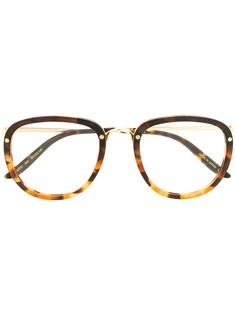 Gucci Eyewear очки в круглой оправе черепаховой расцветки