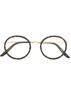 Gucci Eyewear очки в круглой оправе черепаховой расцветки