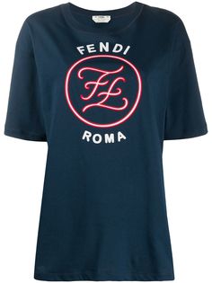 Fendi футболка Karligraphy
