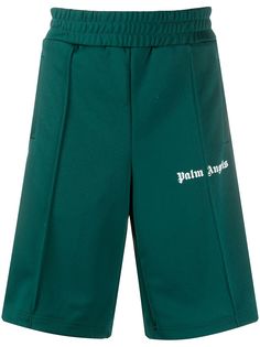 Palm Angels спортивные шорты с логотипом