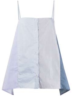 MRZ топ в полоску на пуговицах